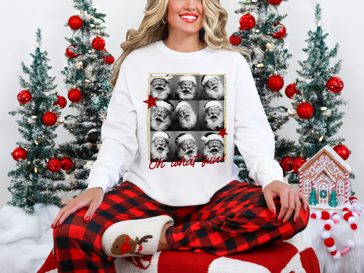 Oh what fun Santa Tee