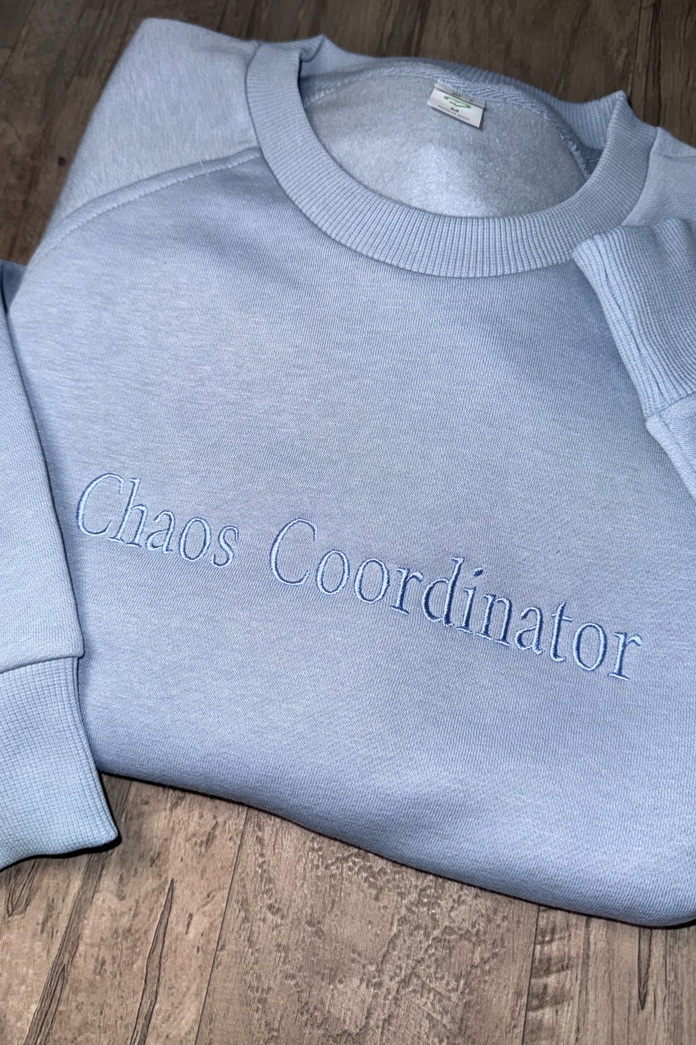 CHAOS COORDINATOR EMBROIDERED SWEATER