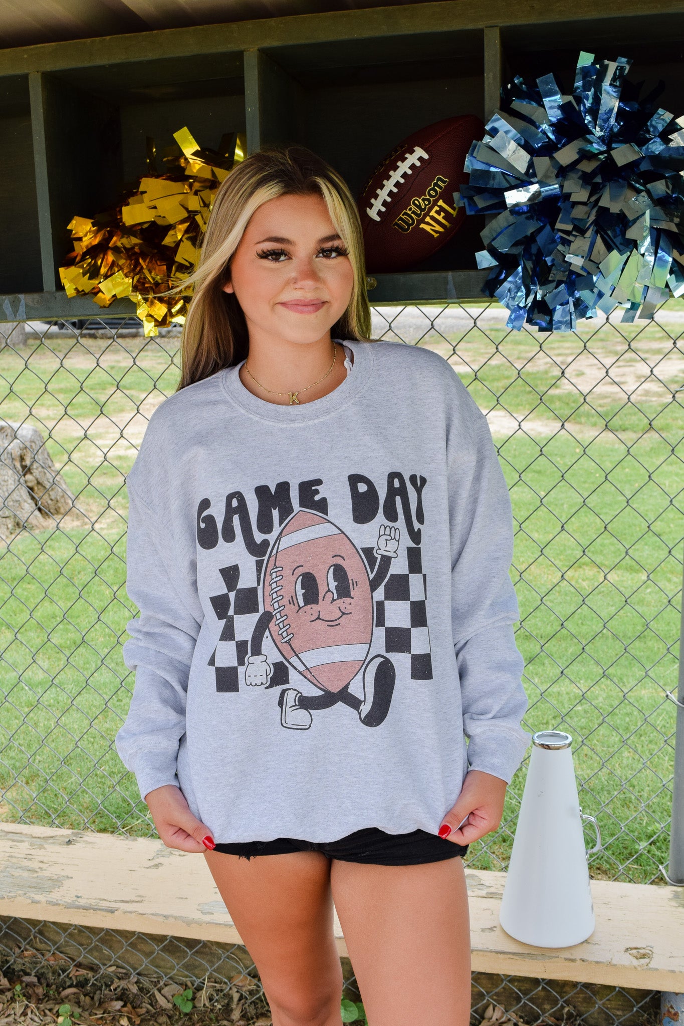 RETRO GAME DAY SWEATER