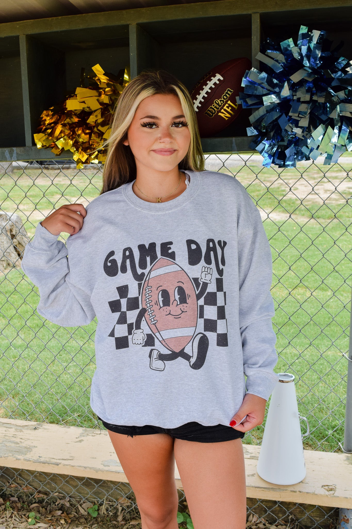 RETRO GAME DAY SWEATER