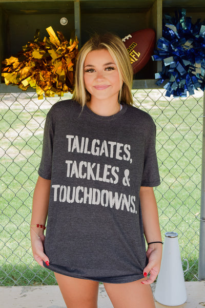 TAILGATES, TACKLES, & TOUCHDOWNS