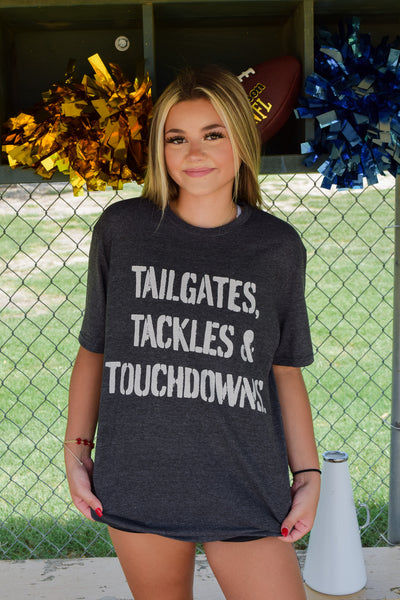 TAILGATES, TACKLES, & TOUCHDOWNS