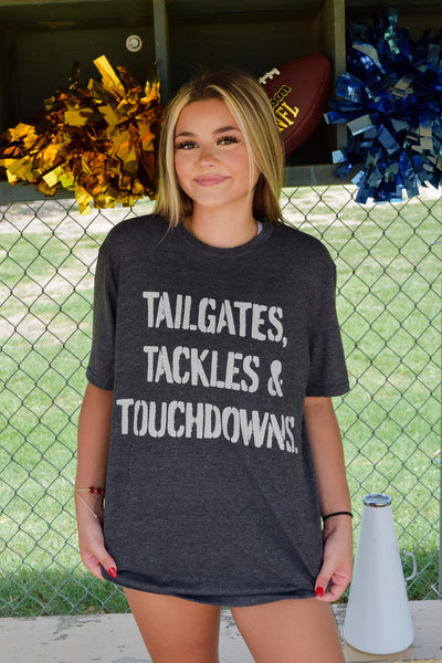TAILGATES, TACKLES, & TOUCHDOWNS
