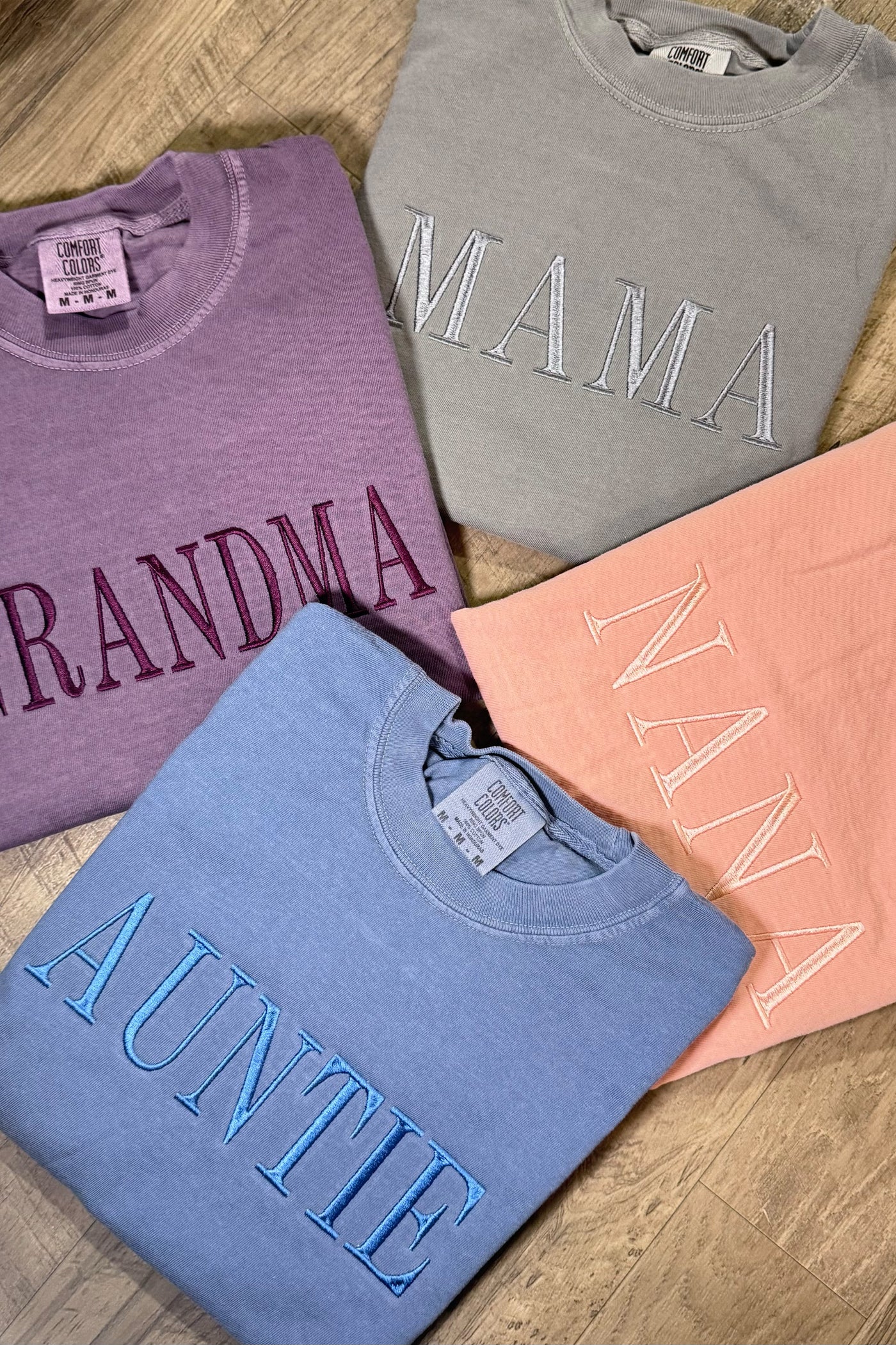 CUSTOM EMBROIDERED MOTHERS DAY TEE