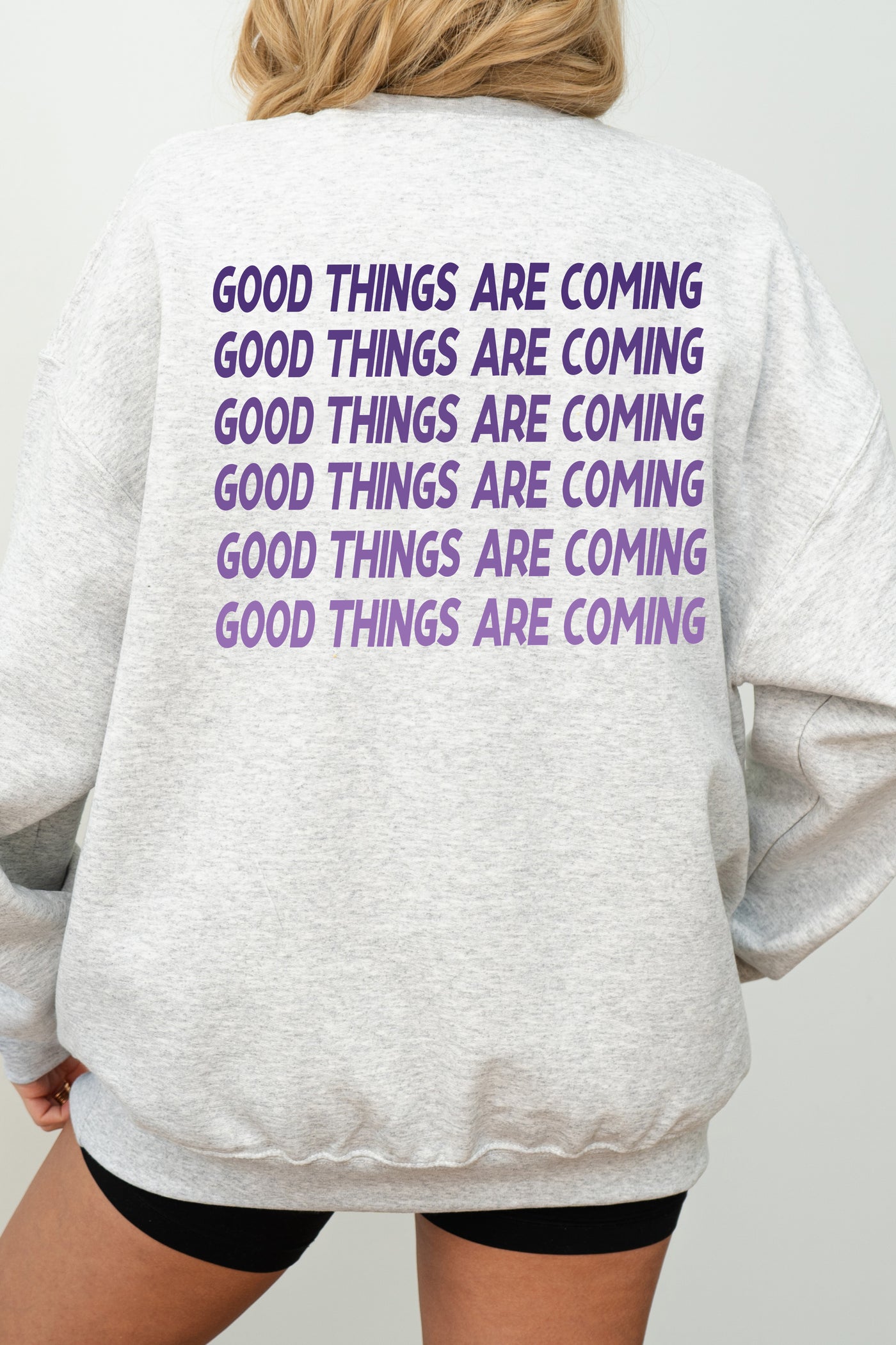 GOOD THINGS ARE COMING