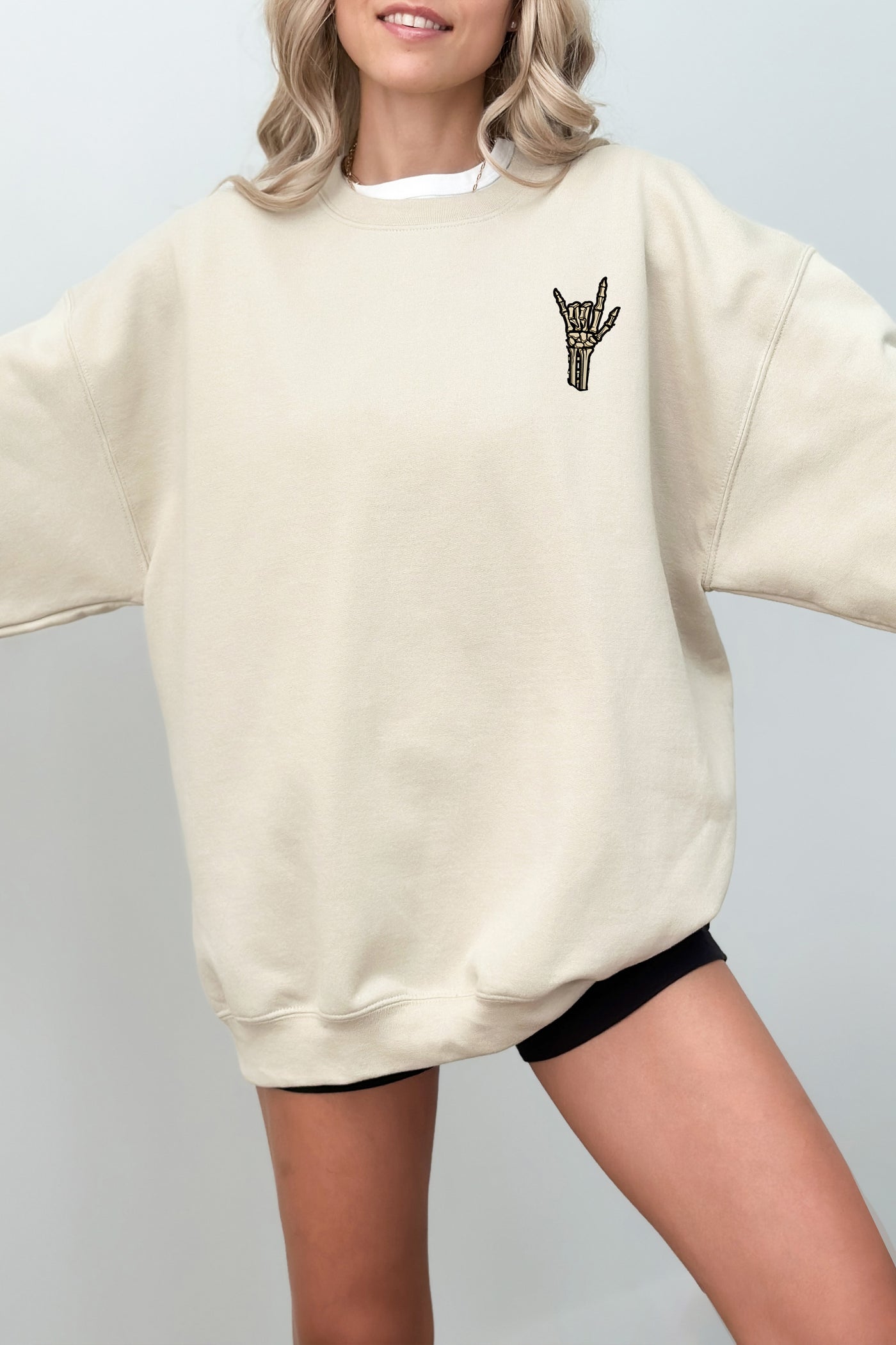 HAUNT YOU LATER GRAPHIC SWEATER