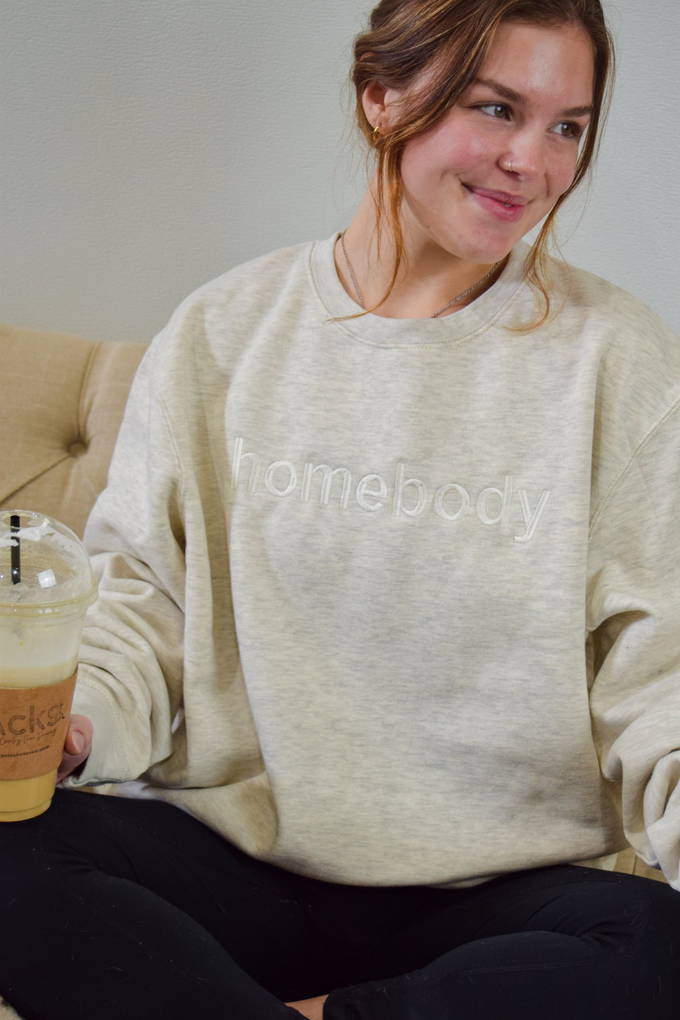 HOMEBODY EMBROIDERED SWEATER (MULTI COLORS)