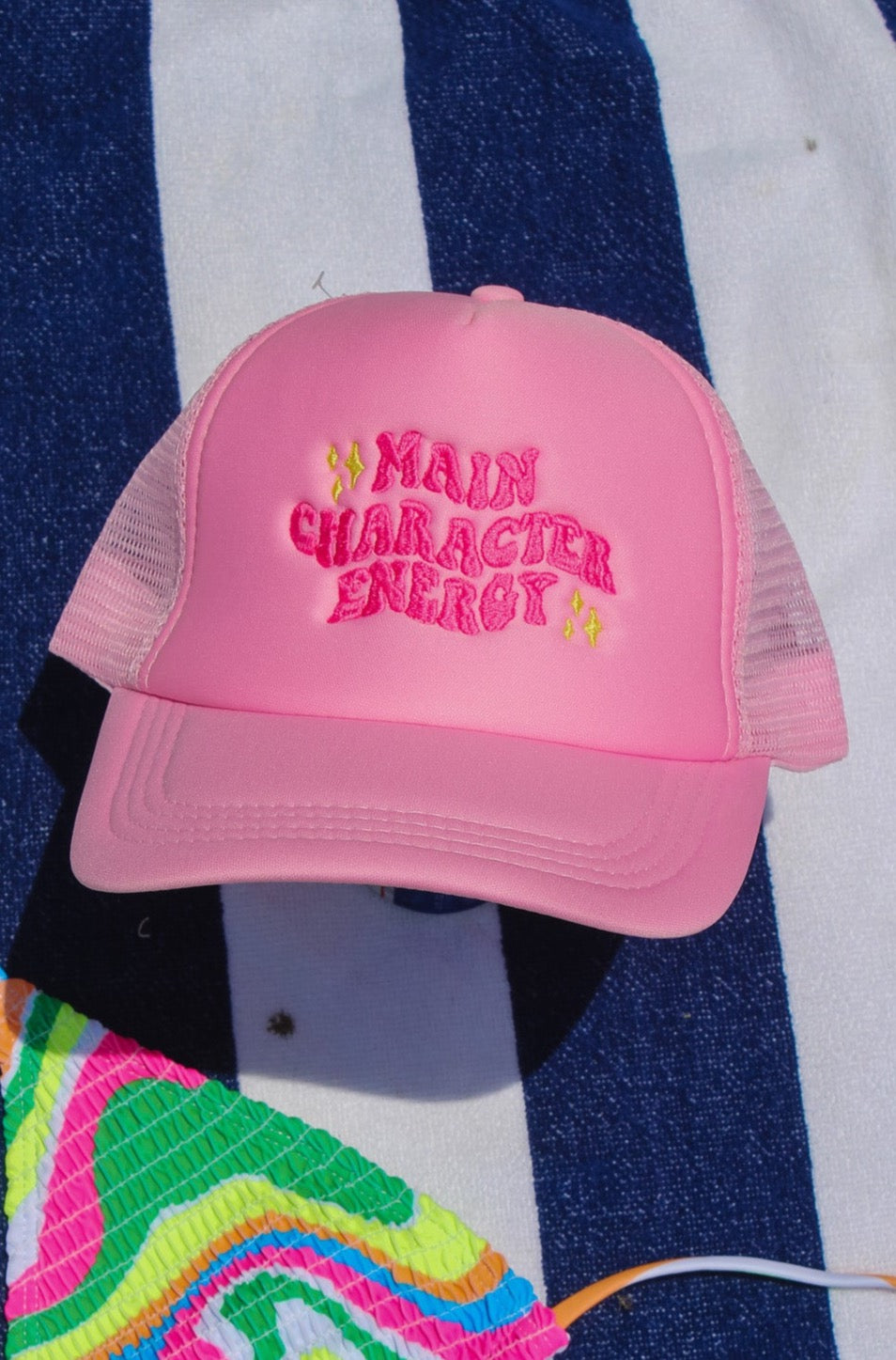 MAIN CHARACTER ENERGY TRUCKER CAP