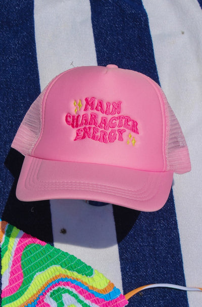 MAIN CHARACTER ENERGY TRUCKER CAP