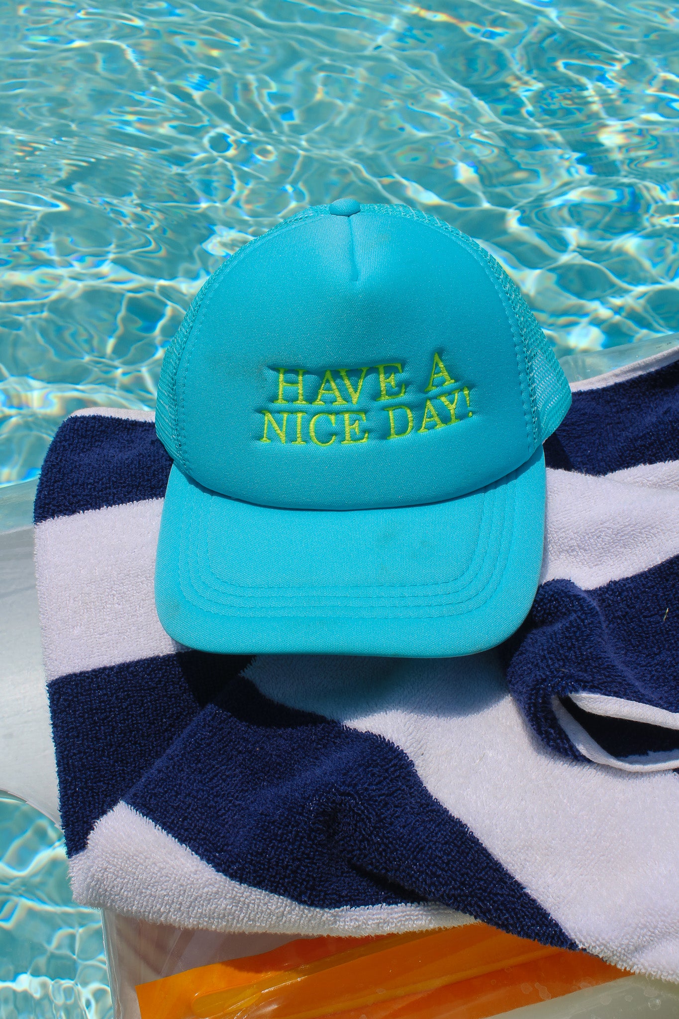 HAVE A NICE DAY TRUCKER CAP