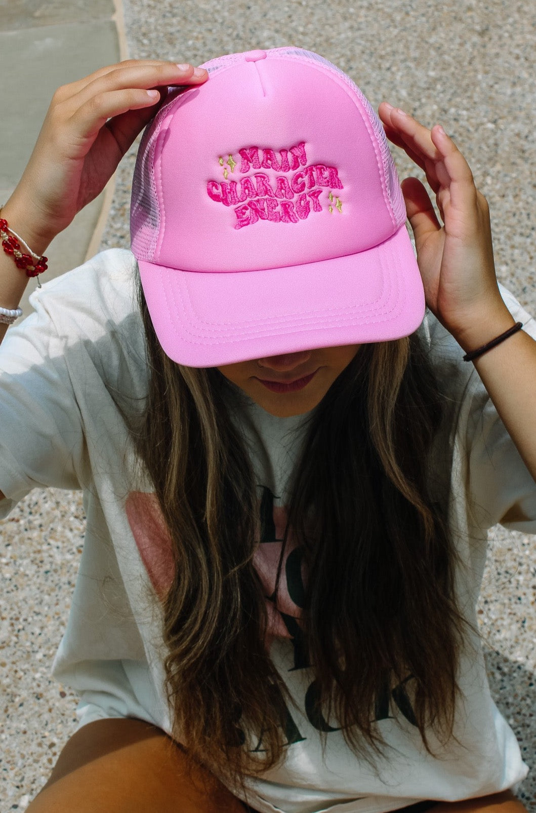MAIN CHARACTER ENERGY TRUCKER CAP