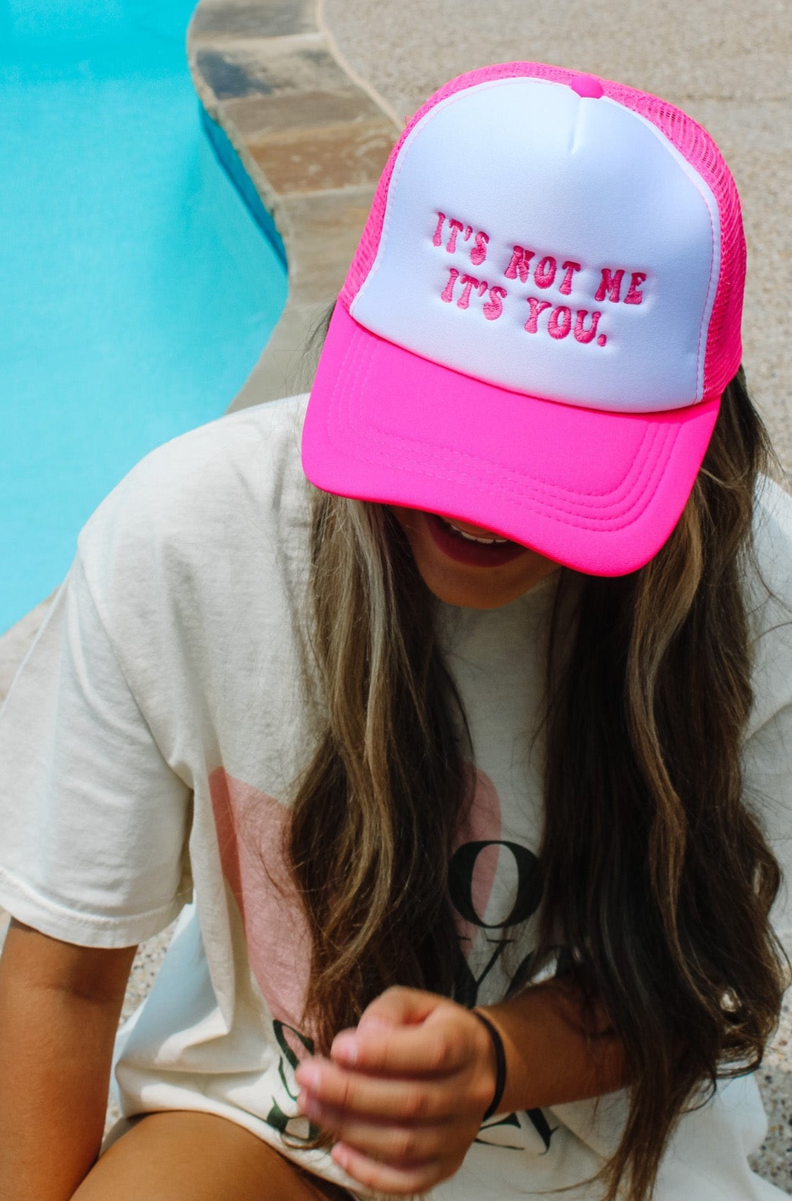 IT'S NOT ME IT'S YOU TRUCKER CAP