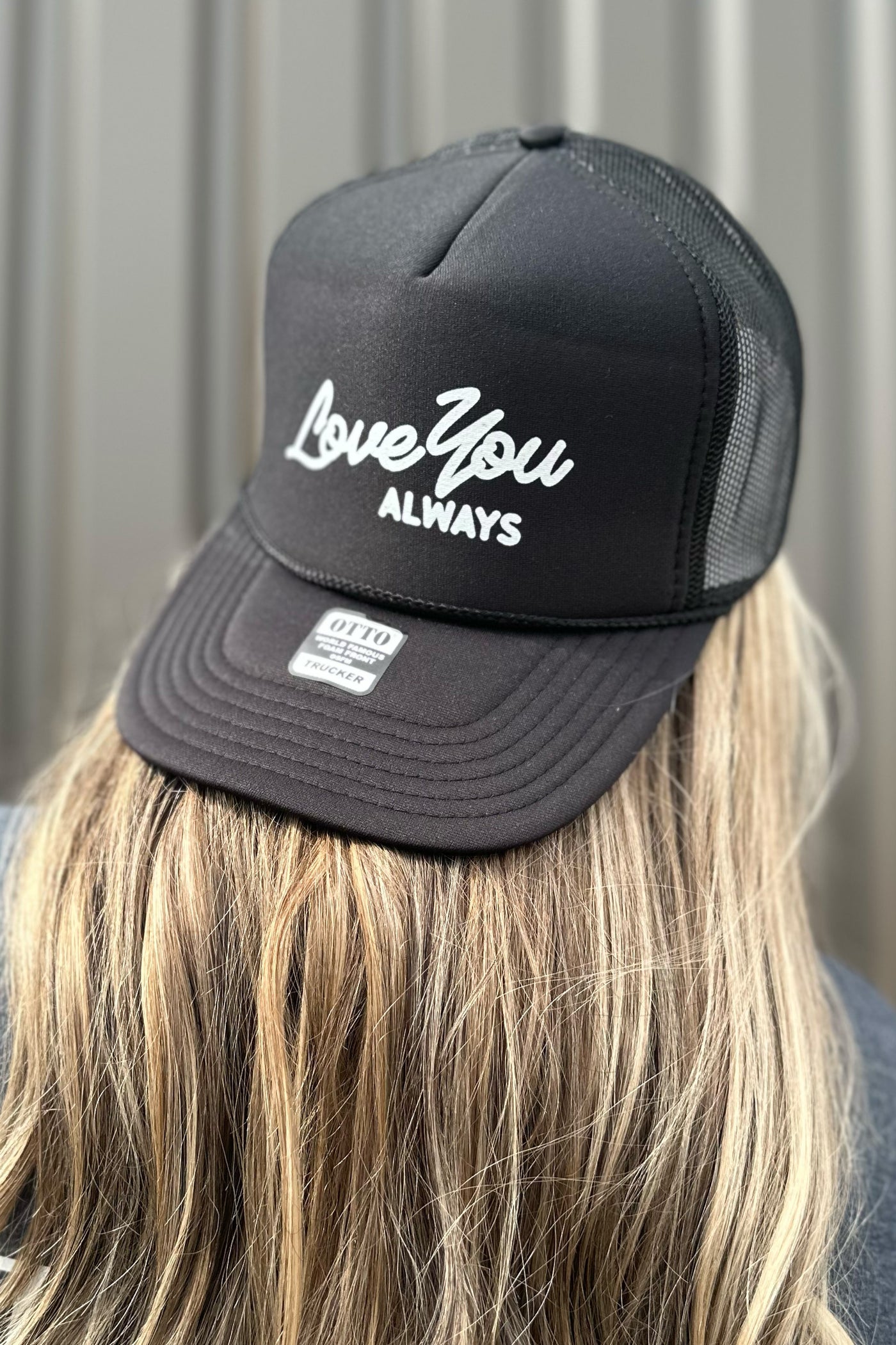 LOVE YOU ALWAYS TRUCKER CAP