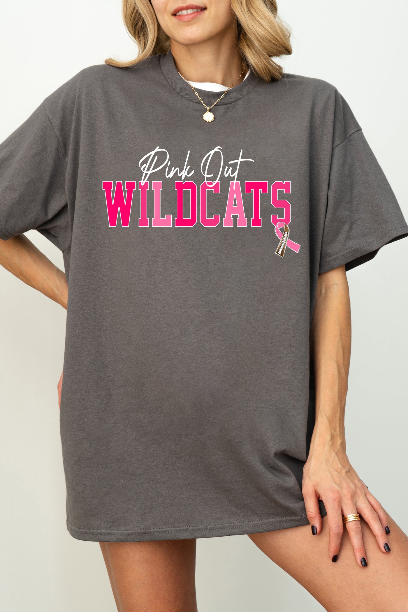 CUSTOM PINK OUT MASCOT