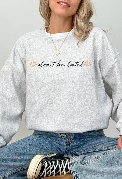 CUSTOM MEET ME AT THE TAILGATE GRAPHIC SWEATER