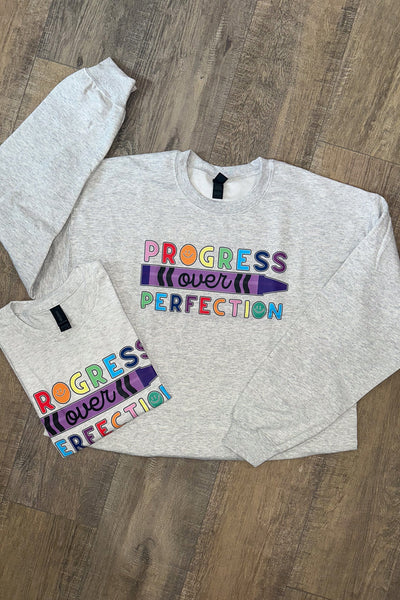 PROGRESS OVER PERFECTION