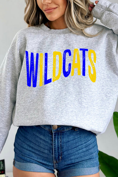 CUSTOM STAMP FONT MASCOT SWEATER