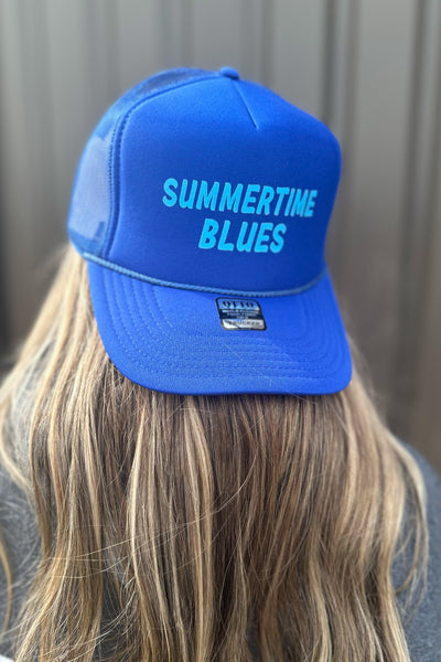 SUMMERTIME BLUES TRUCKER CAP