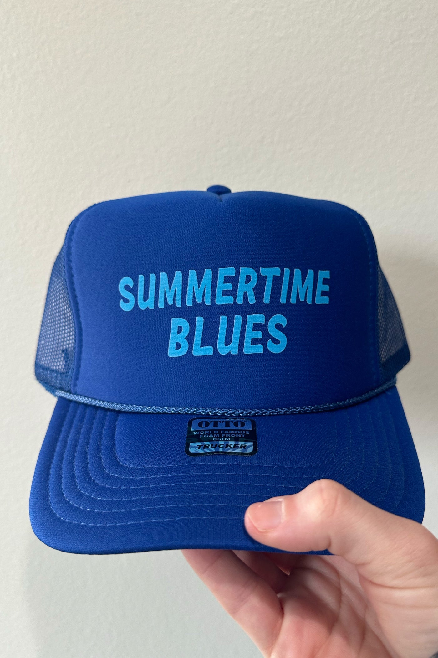 SUMMERTIME BLUES TRUCKER CAP