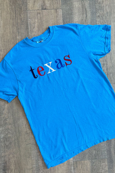 CUSTOM EMBROIDERED PATRIOTIC TEE