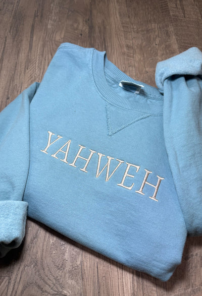 YAHWEH EMBROIDERED SWEATER