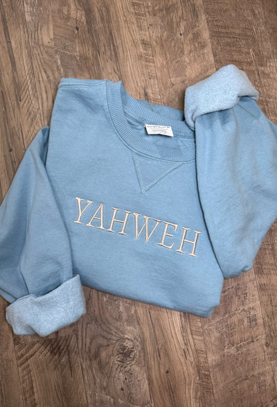 YAHWEH EMBROIDERED SWEATER