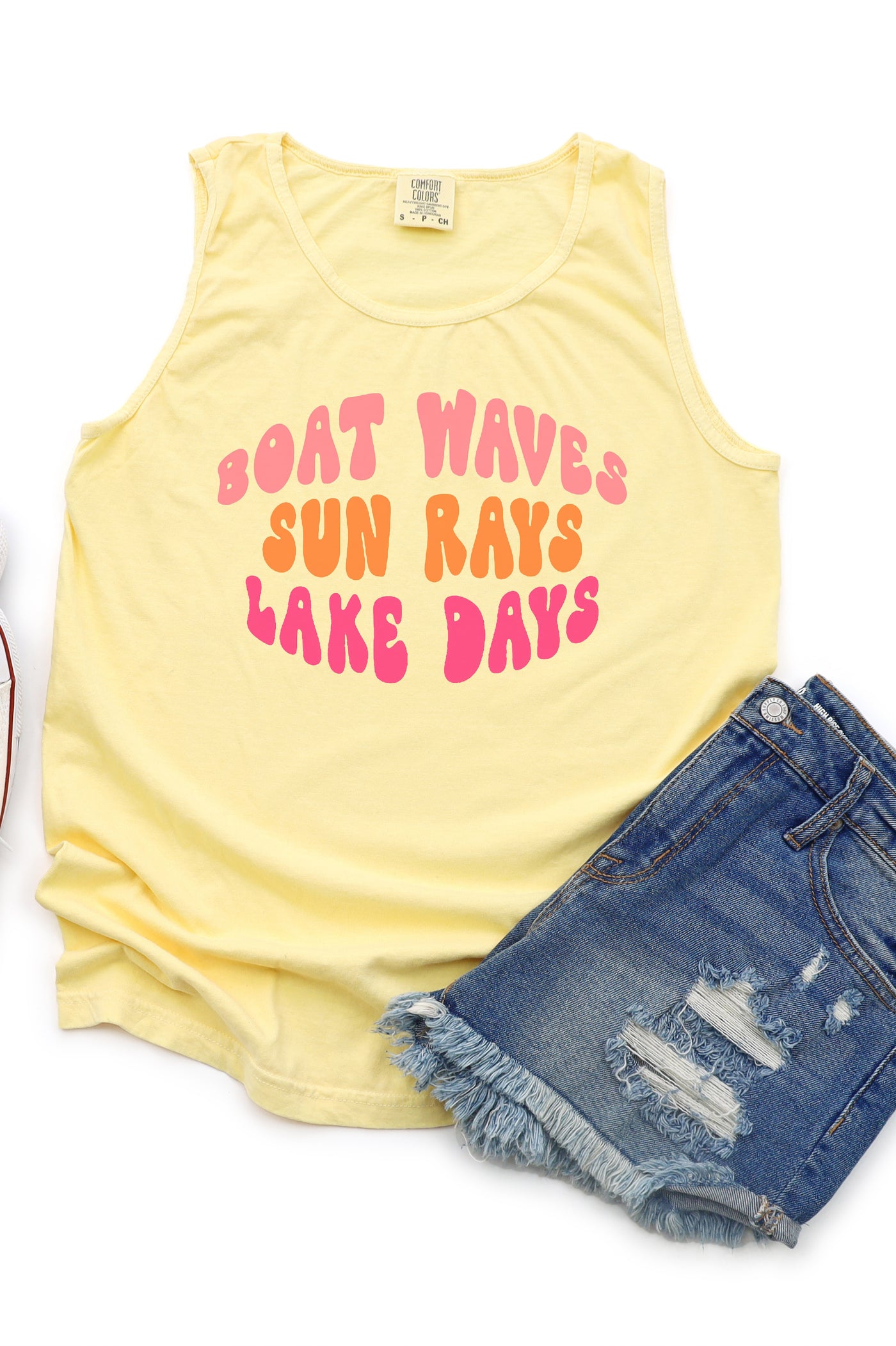 BOAT WAVES, SUN RAYS, LAKE DAYS