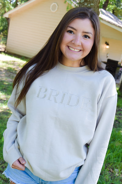 BRIDE EMBROIDERED SWEATER