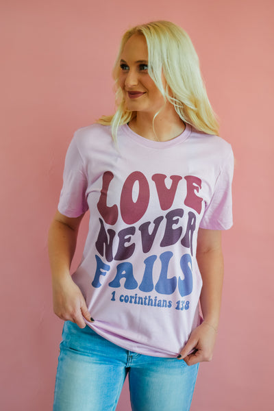 LOVE NEVER FAILS