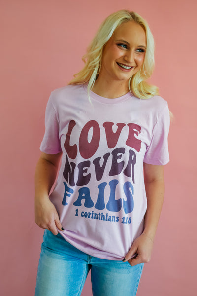 LOVE NEVER FAILS