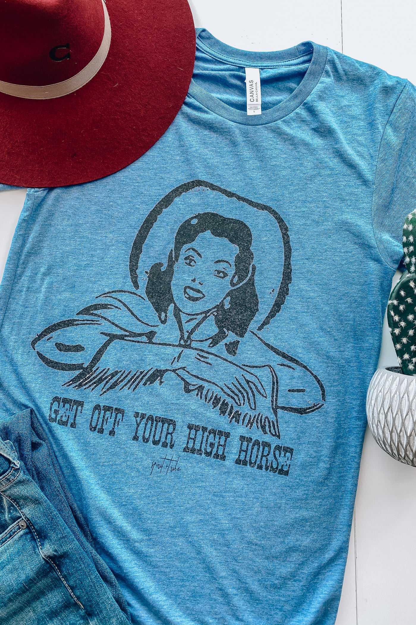GET OFF YOUR HIGH HORSE