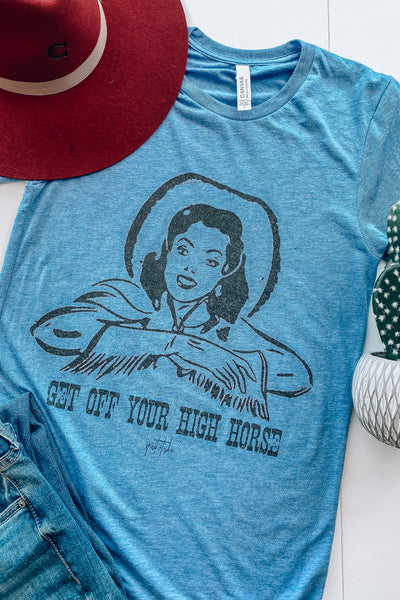 GET OFF YOUR HIGH HORSE