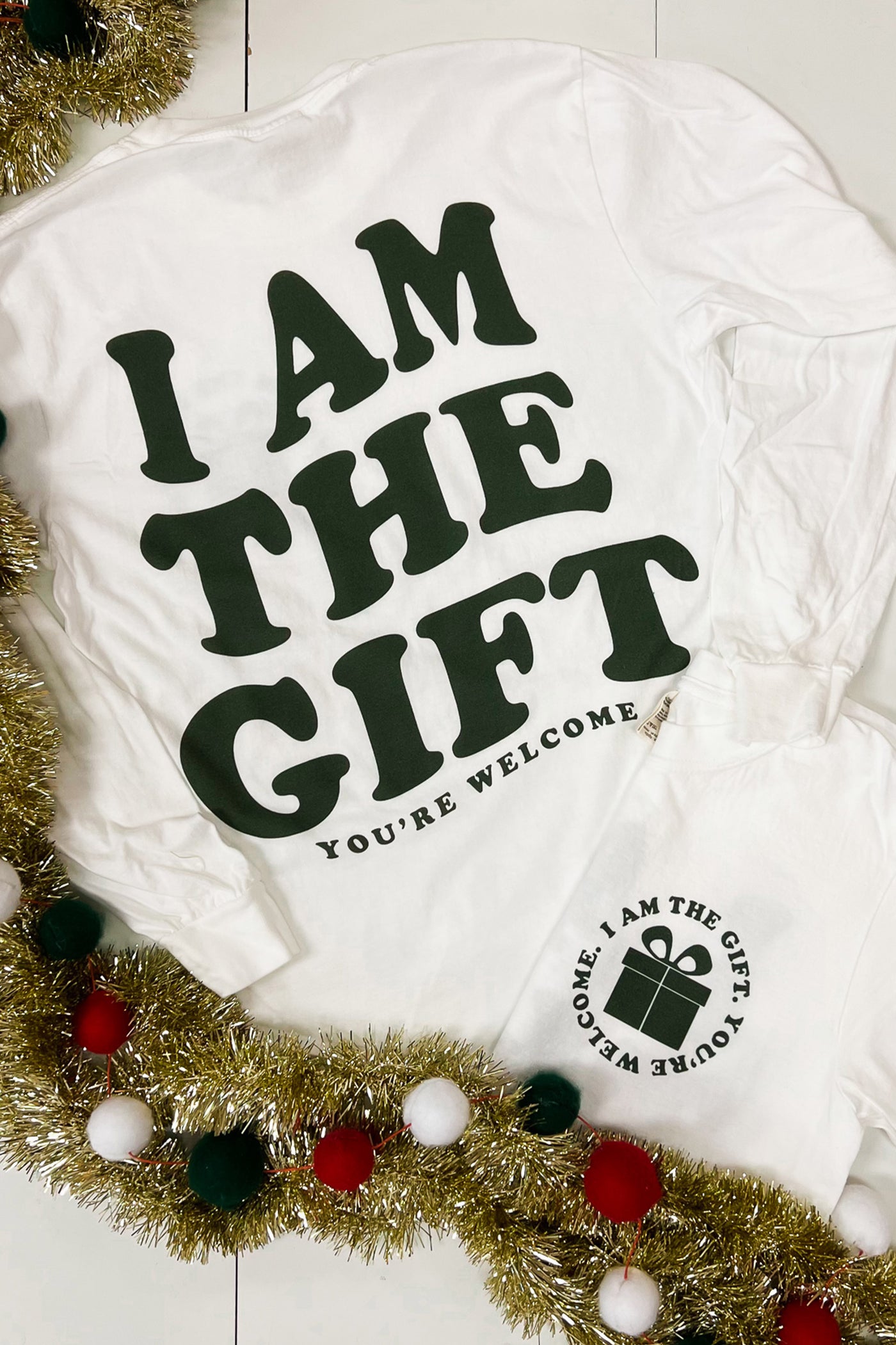 I AM THE GIFT- COMFORT COLOR TEES