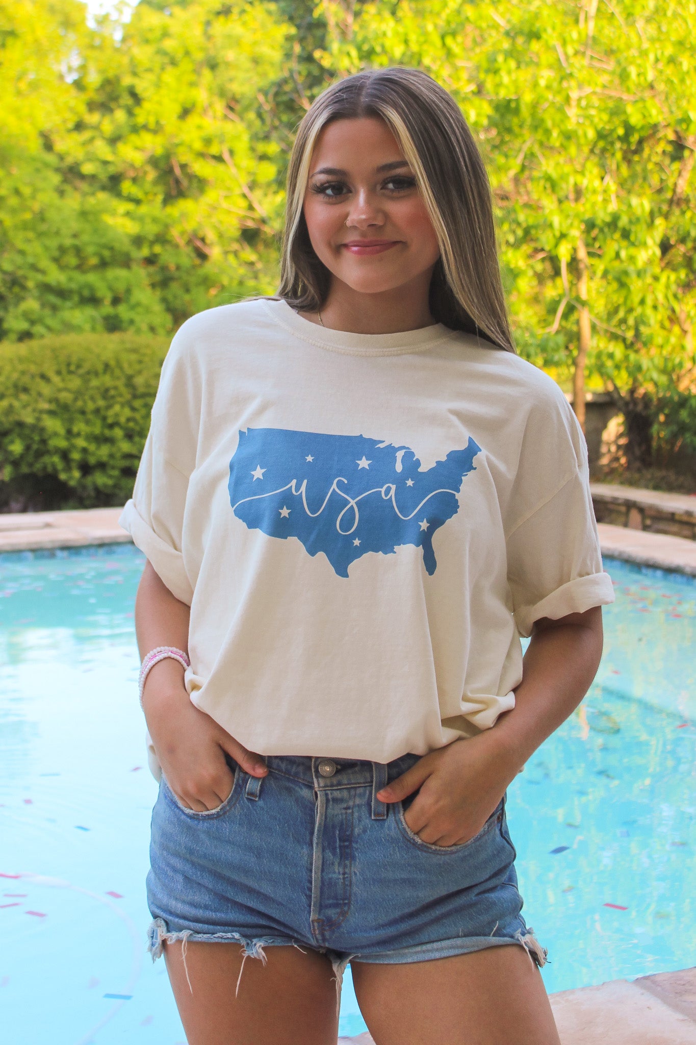 BLEED RED, WHITE & BLUE