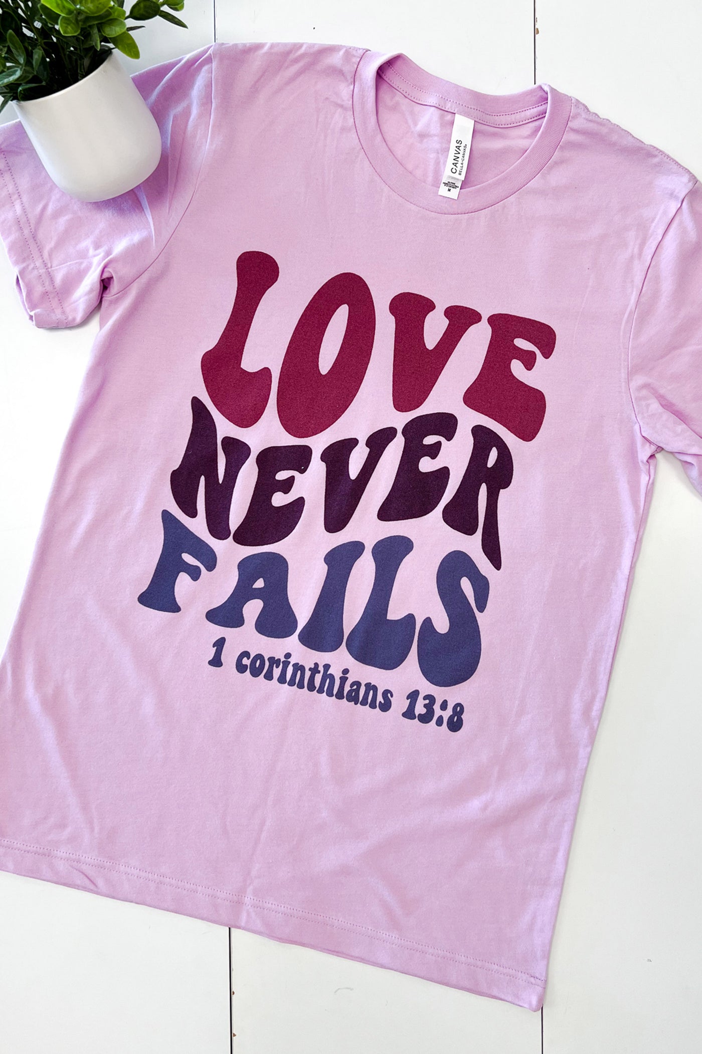 LOVE NEVER FAILS