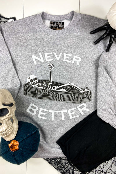 NEVER BETTER SWEATER